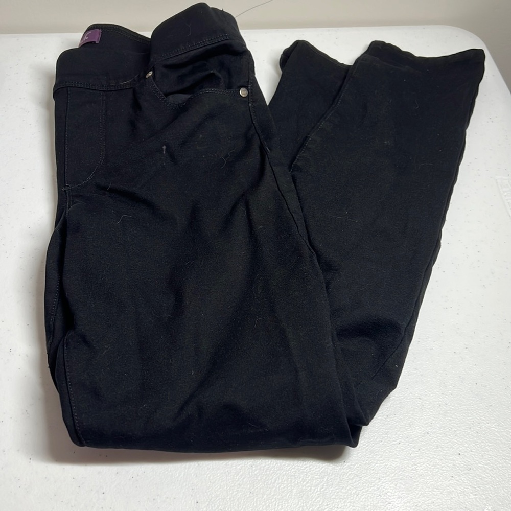Black women's work pants
